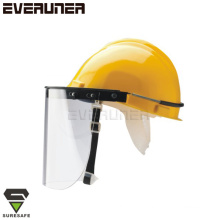 PC Visor Face Shield Safety Helmet Set